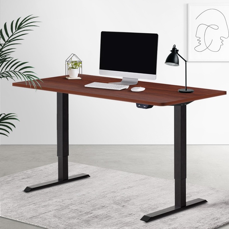 Artiss Electric Standing Desk Sit Stand Desk Adjustable Height Stand Up