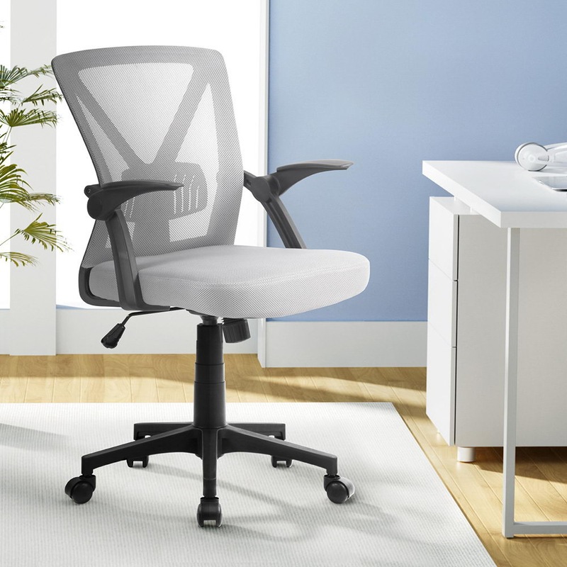 Buy Artiss Office Chair Mesh Computer Chairs Study Work Grey MyDeal