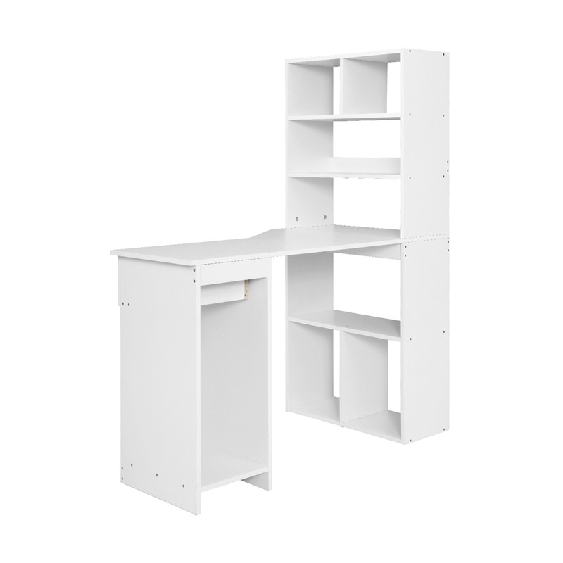 Buy Artiss Computer Desk Study Office Table Bookshelf Storage Shelves