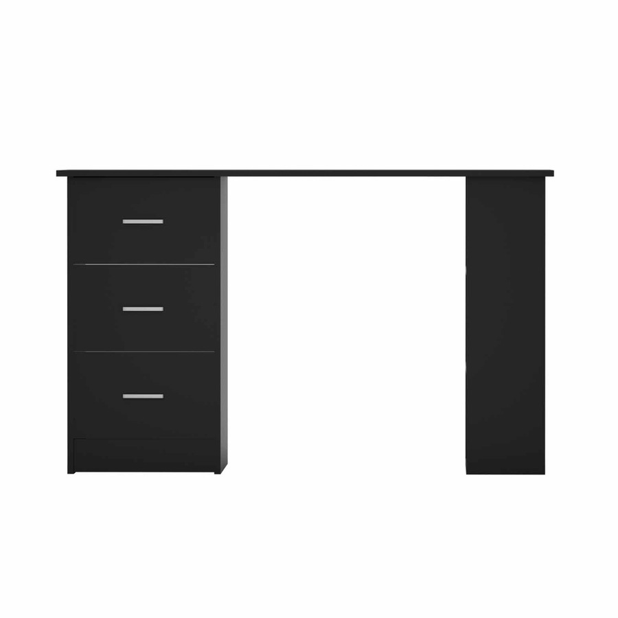 120cm Artiss Computer Desk Drawer Shelf Cabinet Black