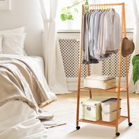 165CM Artiss Clothes Rack Airer Stand Wheels