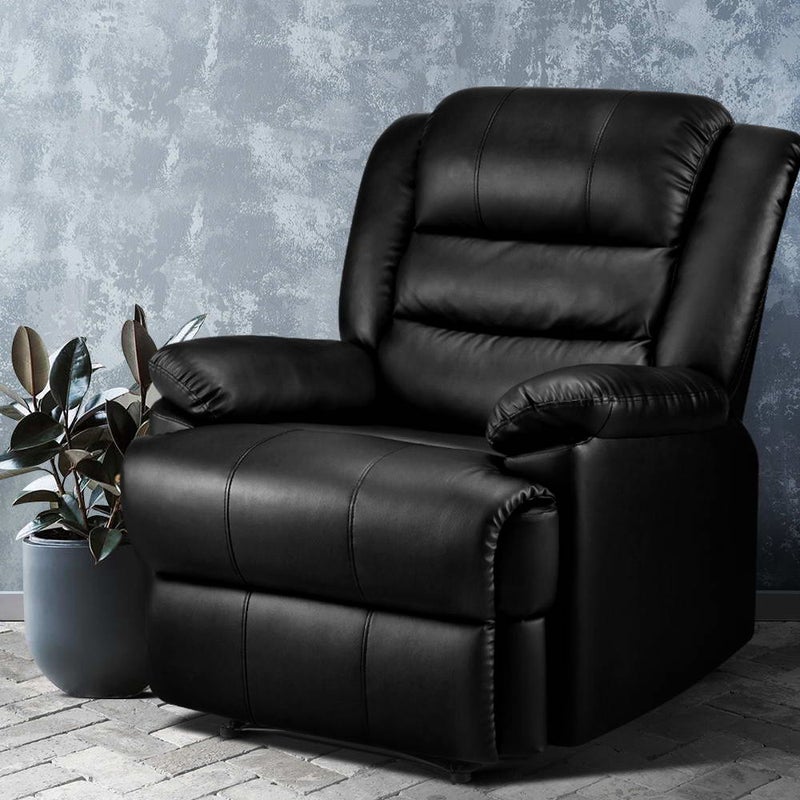 Artiss Recliner Chair Armchair Luxury, Luxury Recliners Leather