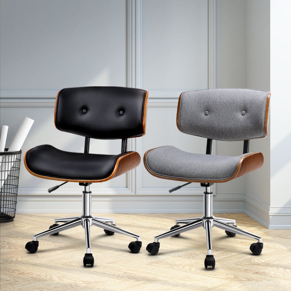 Artiss Office Chair Office Chairs Black Grey