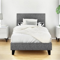 202x97 Artiss Bed Frame Single Grey NEO