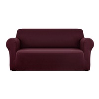 3 Seater Artiss Sofa Cover Couch Covers Stretch Burgundy