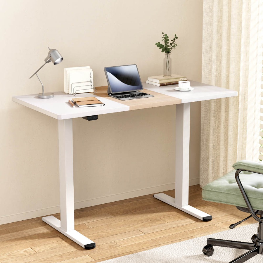 Artiss Standing Desk Motorised Adjustable Sit Stand Desks Splice Board 120CM