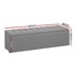 Buy Artiss Storage Ottoman Blanket Box 140cm Linen Grey - MyDeal