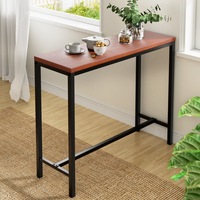 100CM Artiss Bar Table Vintage Industrial Kitchen Cafe Office Desk