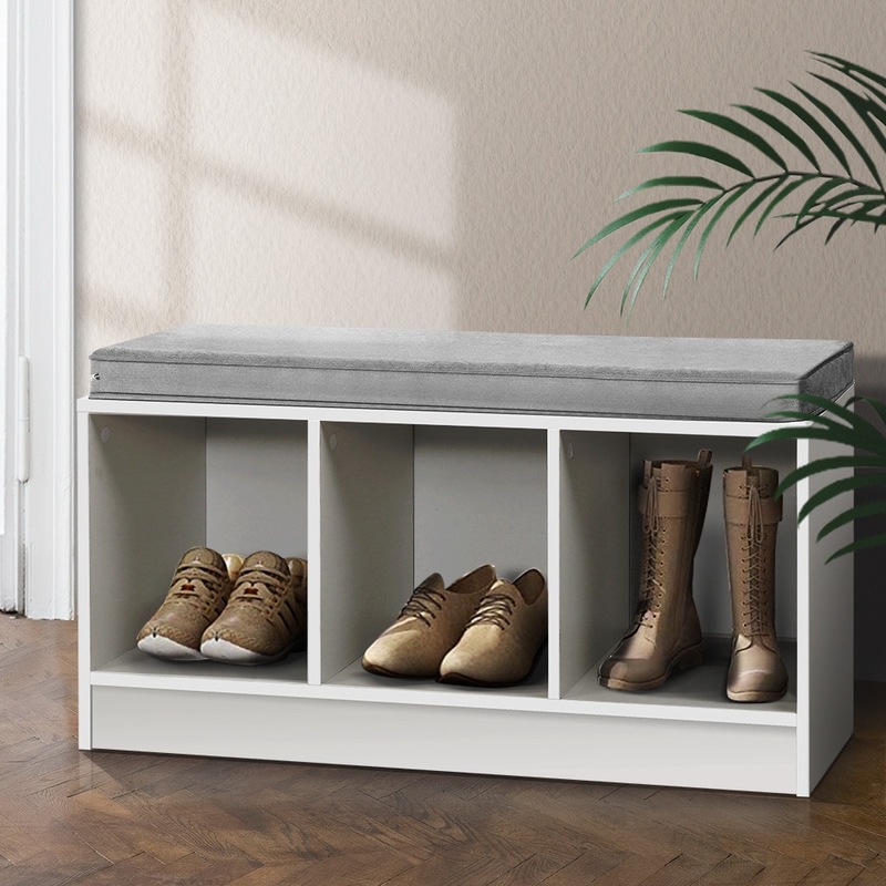 Buy Artiss Shoe Bench Shoes Storage Rack with Seat MyDeal
