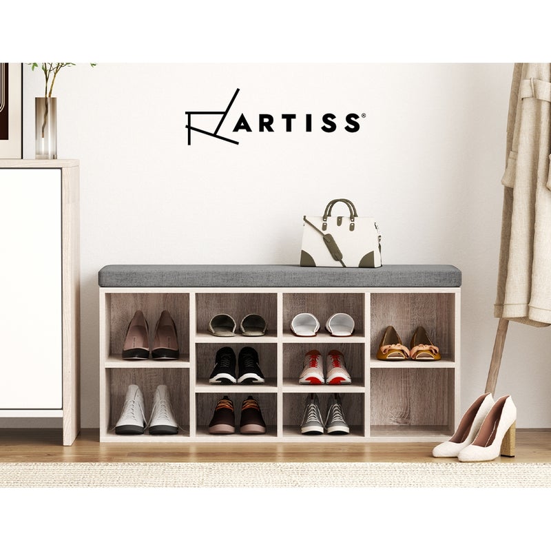 Artiss Shoe Cabinet Bench Shoes Storage, Closet Shoe Storage Bench