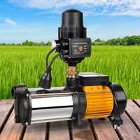 2500W Giantz Garden Water Pump High Pressure Multi Stage Tank Rain Irrigation Black