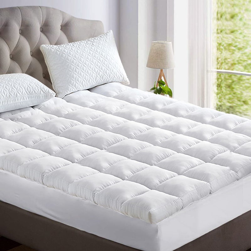 Gie Bamboo Fibre Pillowtop Mattress, King Bed Topper