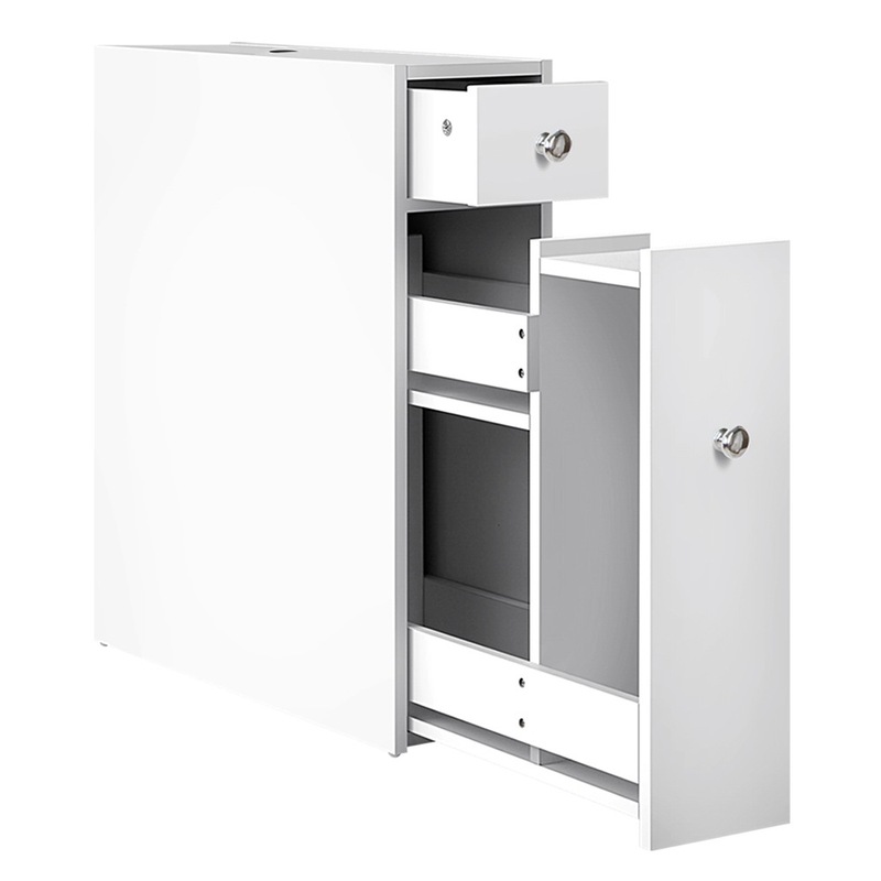 Buy Artiss Bathroom Storage Cabinet Tissue Holder - MyDeal