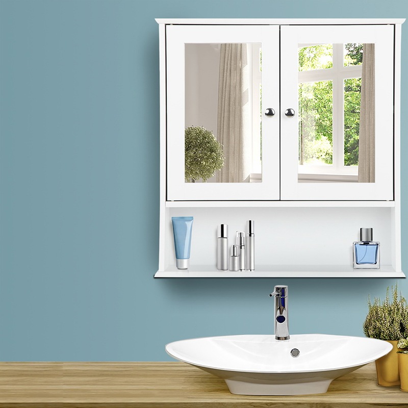 Buy Artiss Bathroom Mirror Storage Wall MyDeal