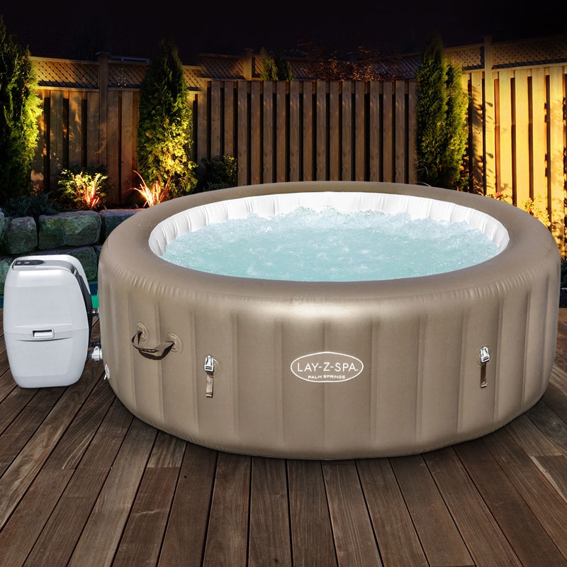 Bestway Inflatable Spa Pool Massage Hot Tub Portable LayZ Spa Bath