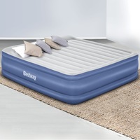 56cm Bestway Air Mattress King Inflatable Bed Airbed Blue