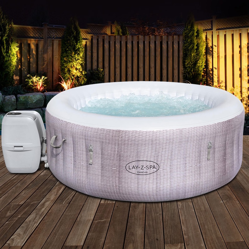 Bestway Spa Pool Massage Hot Tub Inflatable Portable Spa Outdoor Bath