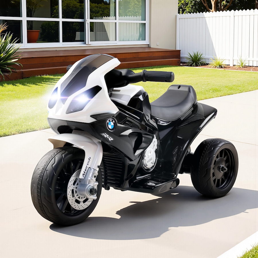6V Kids Ride On Car BMW Electric Motorbike Black