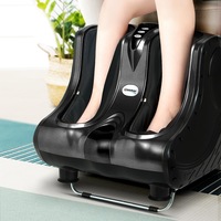 4 Motors Livemor Foot Massager Massagers Shiatsu Electric Roller Black