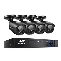 UL-Tech CCTV Security System 4CH DVR 4 Cameras 1080p