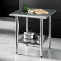 Cefito 760x760mm Stainless Steel Kitchen Bench 430
