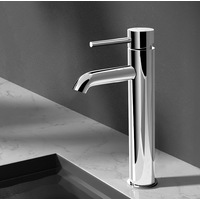 32cm Cefito Bathroom Tap Round Mixer Basin Tap Tapware Faucet Sink Chrome