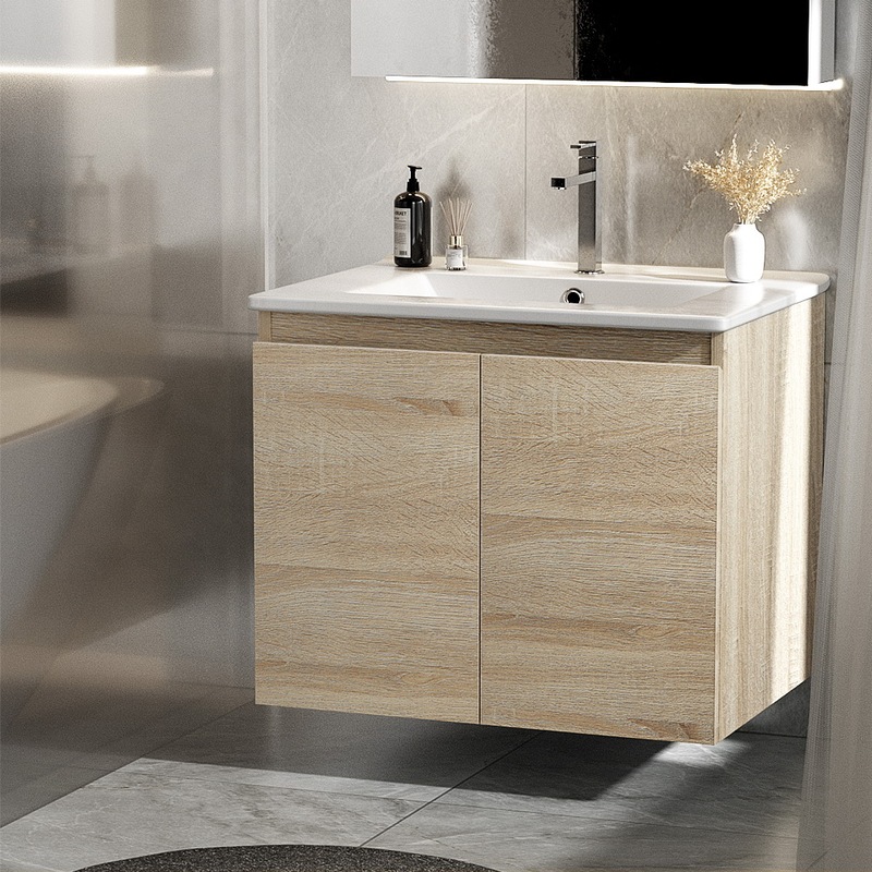 Buy Cefito Vanity Unit 600mm with Basin Oak MyDeal