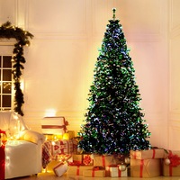 1.8m Christmas Tree Jingle Jollys Optic Fibre LED Xmas tree 300 Tips