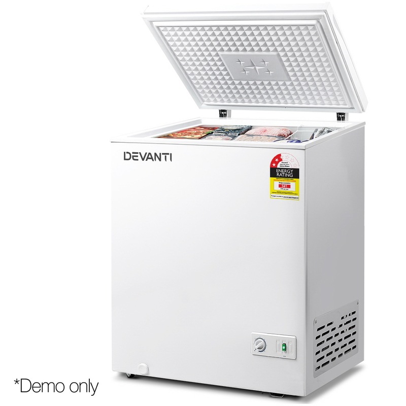 Devanti Chest Freezer Commercial Deep Freezers Cooling Quick Freezing ...