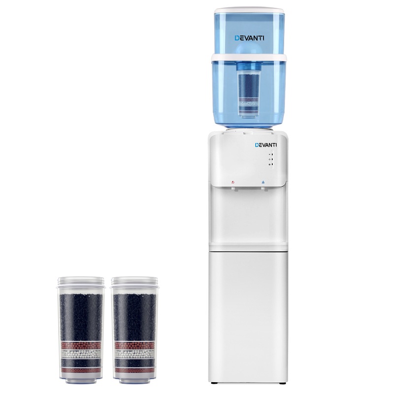 Buy Devanti Water Cooler Dispenser with Water Purifier Filter Bottle