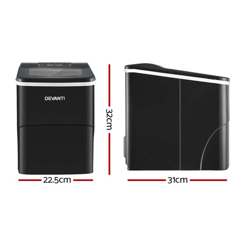 Buy Devanti 2L Ice Maker Ice Cube Machine Portable MyDeal