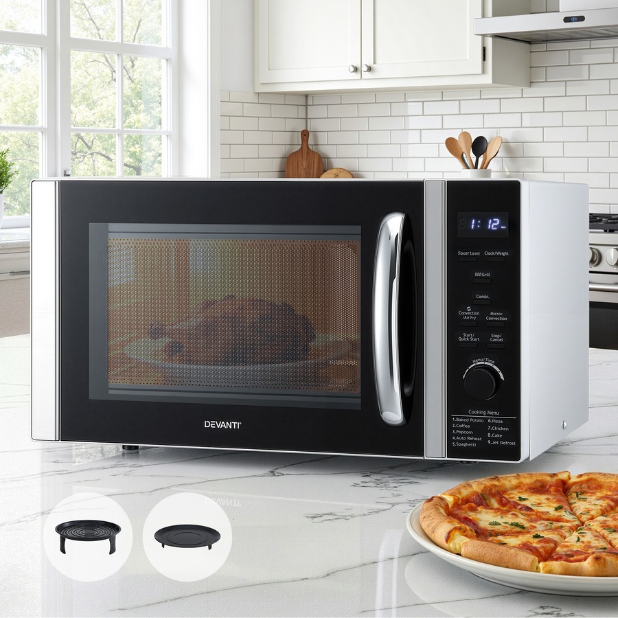 Buy Devanti 30L Microwave Oven Convection Grill - Everyday Rewards Shop