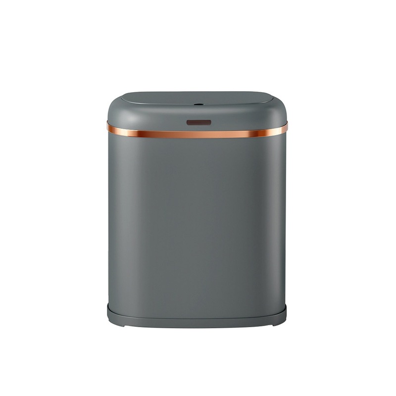 Buy Devanti 38L Motion Sensor Bin Rubbish Automatic Grey MyDeal