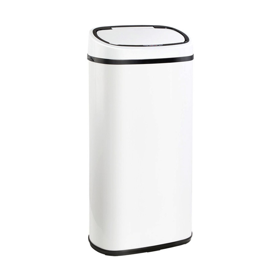 Devanti 68L Motion Sensor Bin Rubbish Automatic White