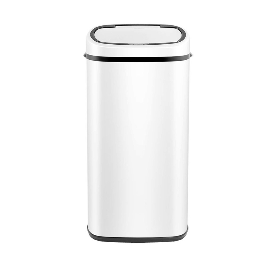 Devanti 68L Motion Sensor Bin Rubbish Automatic White