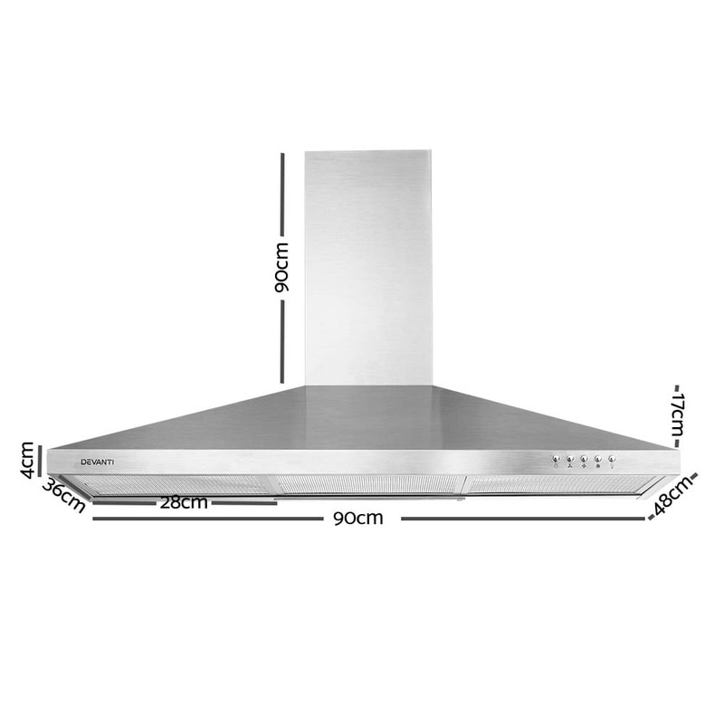 36 inch glass range hood