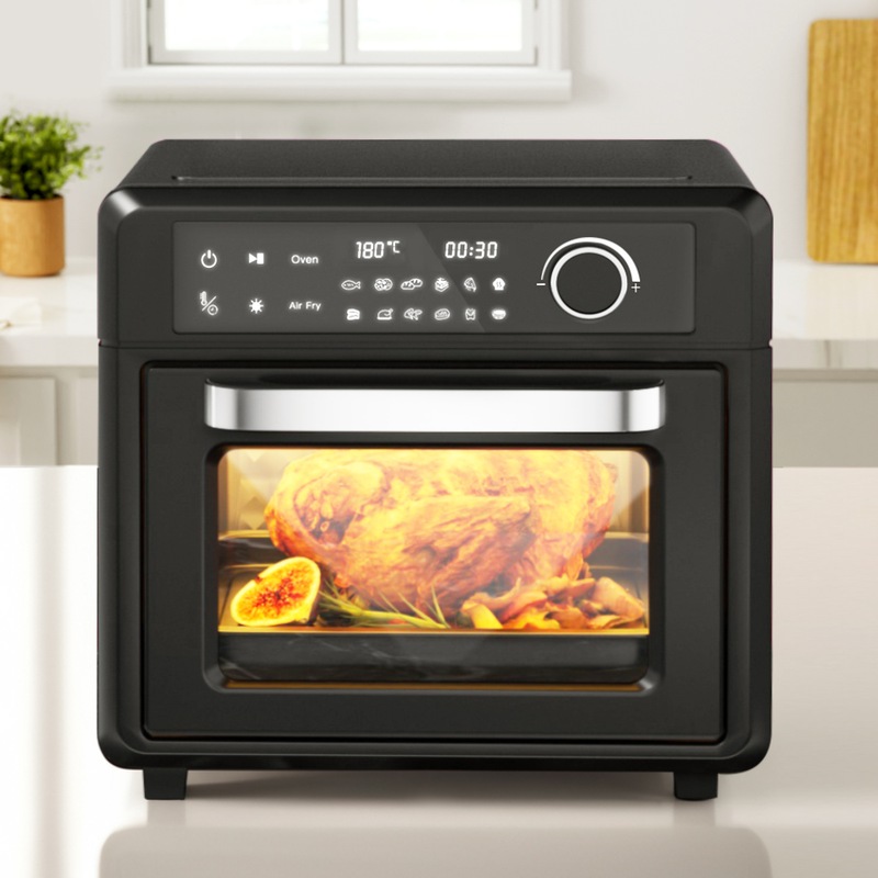 Buy Devanti Air Fryer 20L LCD Fryers Oven MyDeal
