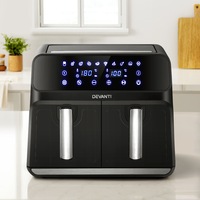 8L Devanti Dual Zone Air Fryer