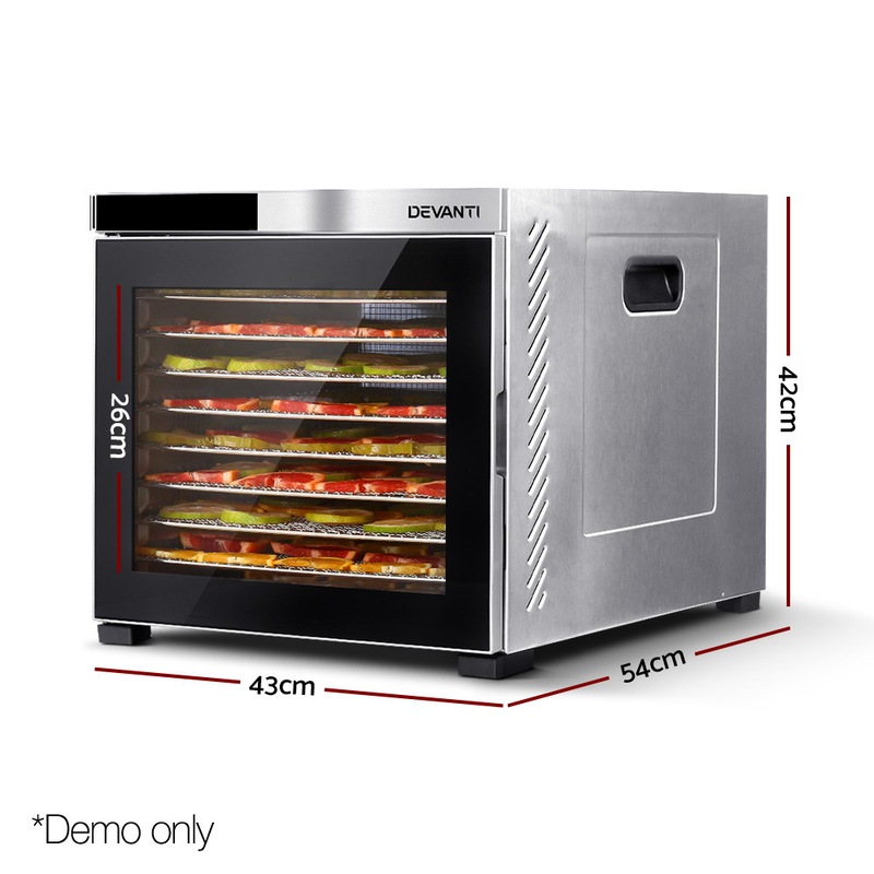 Buy Devanti Food Dehydrators Beef Jerky Dehydrator Fruit Dryer