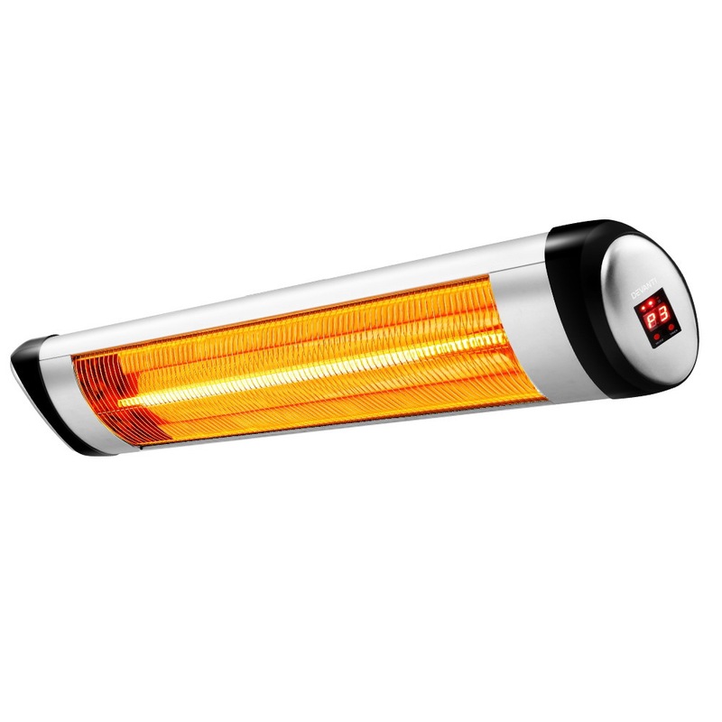 Buy Devanti Electric Radiant Strip Heater Outdoor Indoor Remote Control -  MyDeal