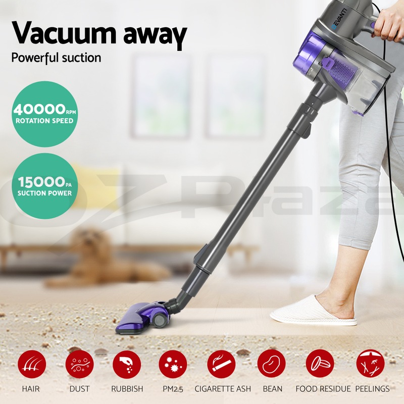 Buy Devanti Stick Vacuum Cleaner Handheld MyDeal