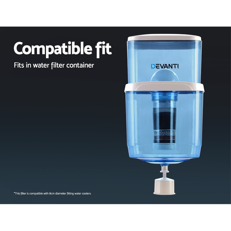 Buy Devanti Water Cooler Dispenser Tap Water Filter Purifier 6Stage