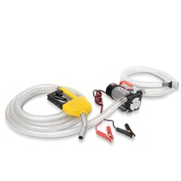 12V Giantz Diesel Transfer Pump Extractor Oil Fuel Electric Bowser Auto Display