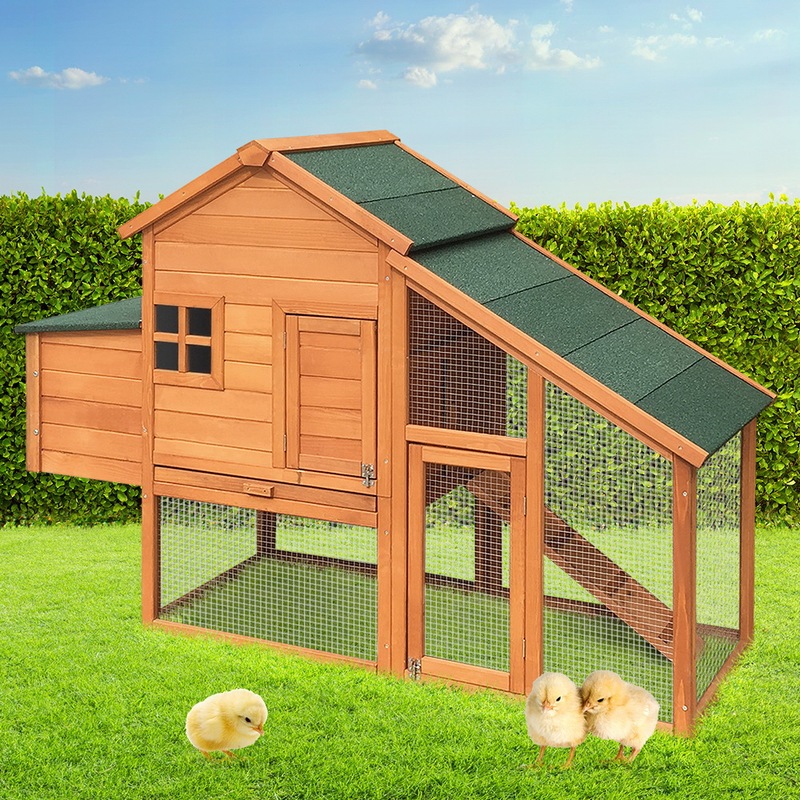 i.Pet Wooden Chicken Coop Coops Extra Large XL 171cm Length Outdoor ...