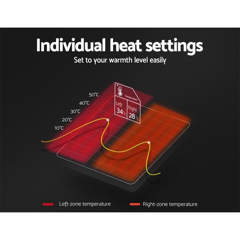 Buy Giselle Electric Blanket Washable Double MyDeal