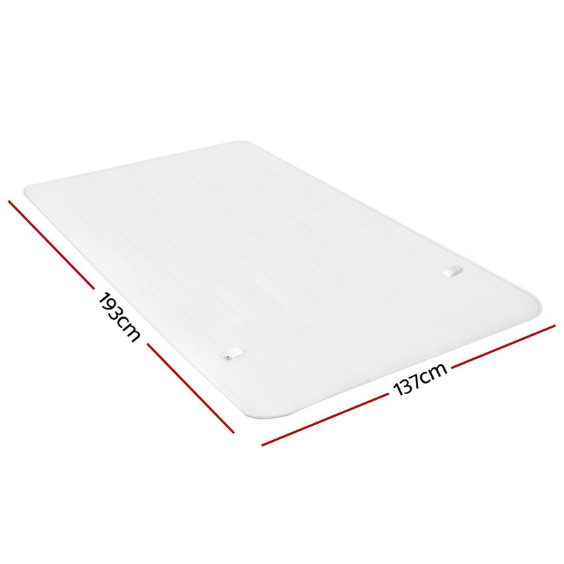 Giselle Heated Electric Blanket Washable Fully Fitted Polyester