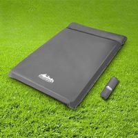 Self Inflating Mattress Double Sleeping Mat Air Bed Camping 4CM Grey