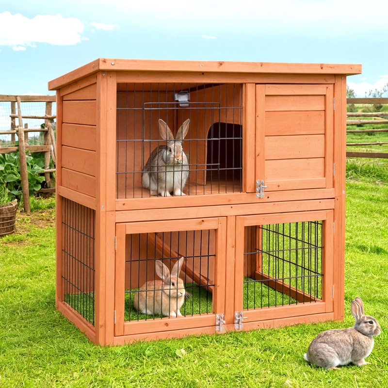 Buy I.pet Chicken Coop 88cm X 40cm X 76cm Rabbit Hutch Large House Run 