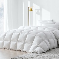 500GSM King Duck Down Feather Quilt Giselle Bedding