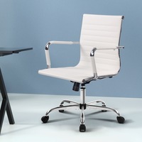1 Artiss Office Chair Conference Chairs White